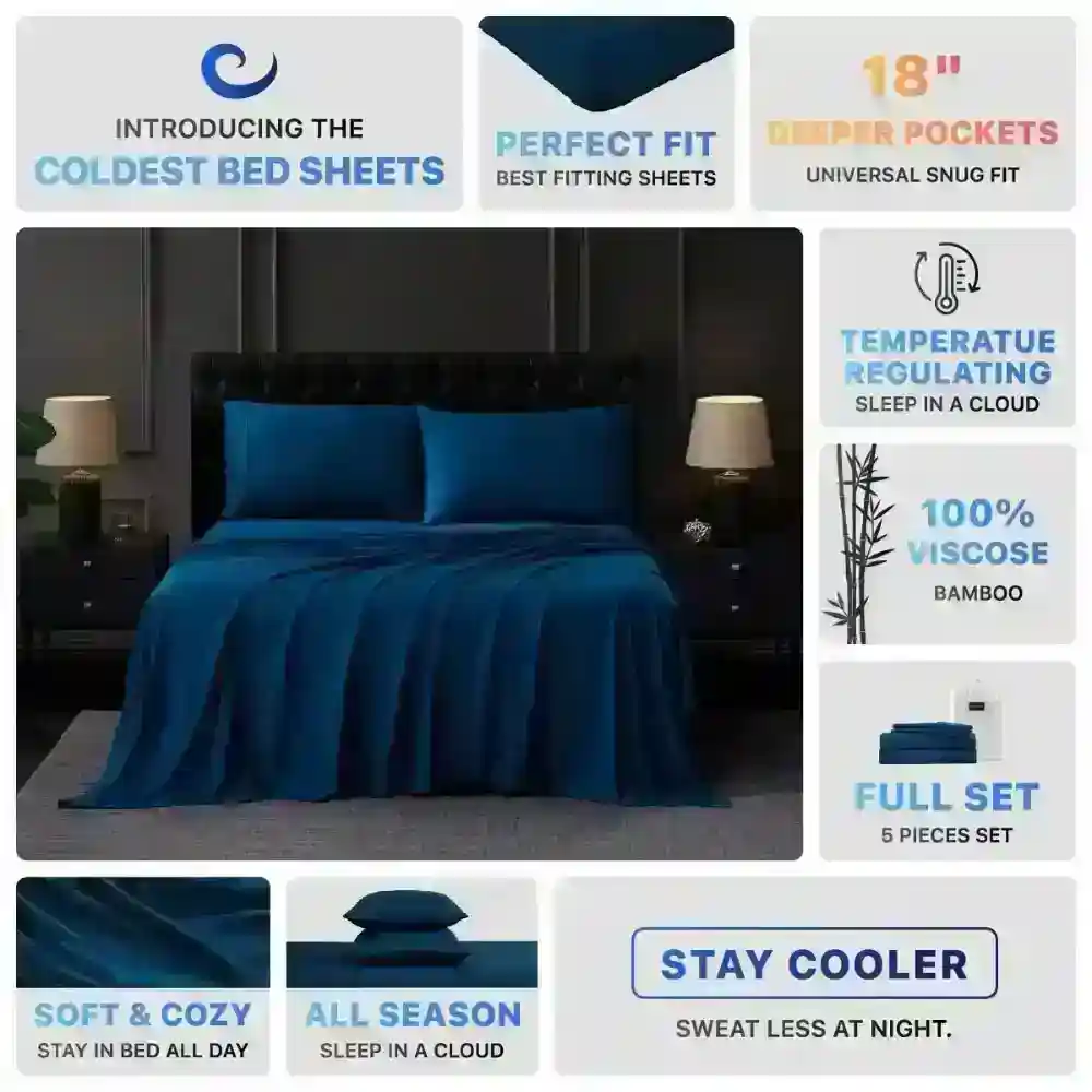 Coldest Cozy Bed Sheet Set - Image 29