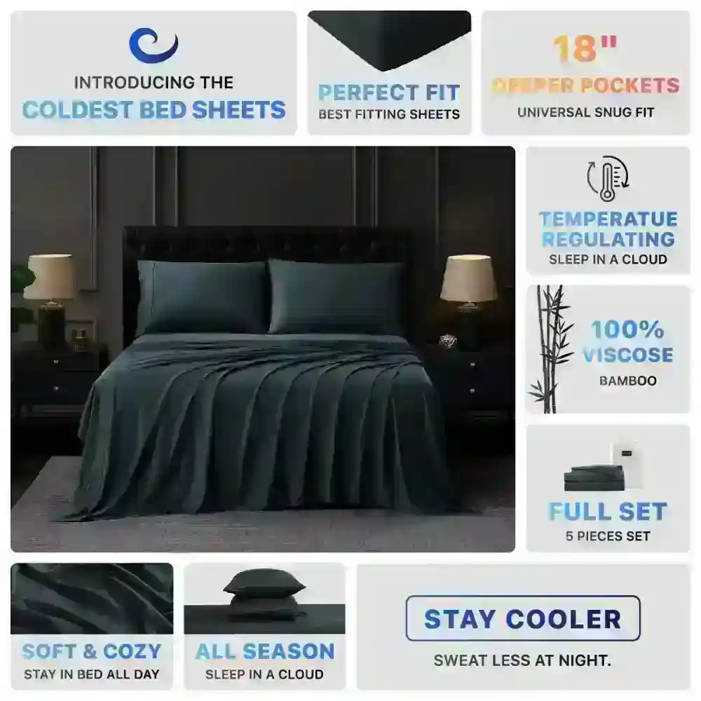 Coldest Cozy Bed Sheet Set - Image 47